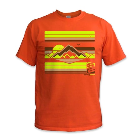 The High Country High Visibility Tee, Orange, L